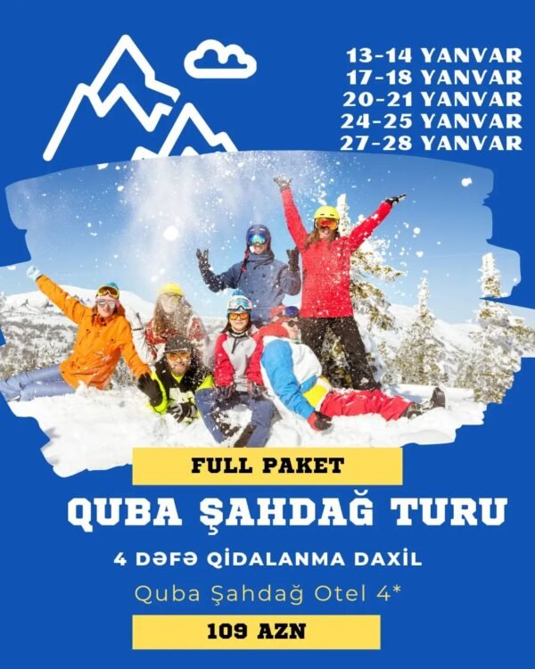 📍QUBA ŞAHDAĞ TURU
