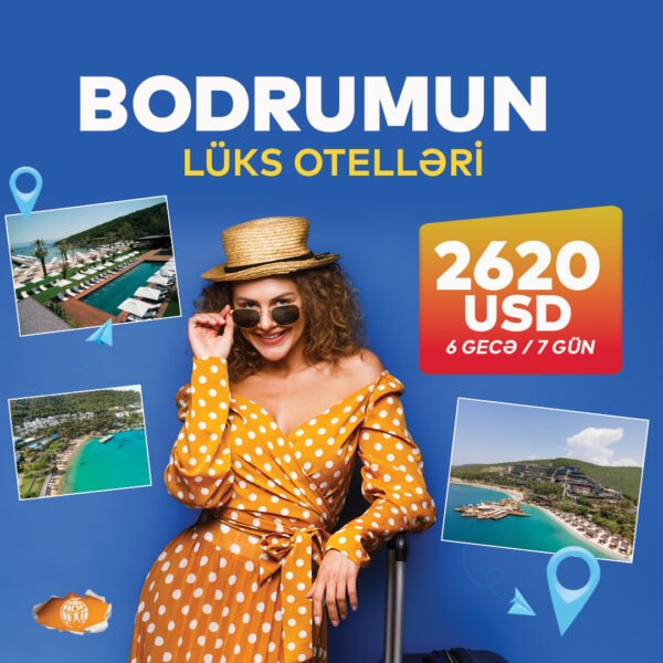 Bodrumun luxury otellərinə səyahət