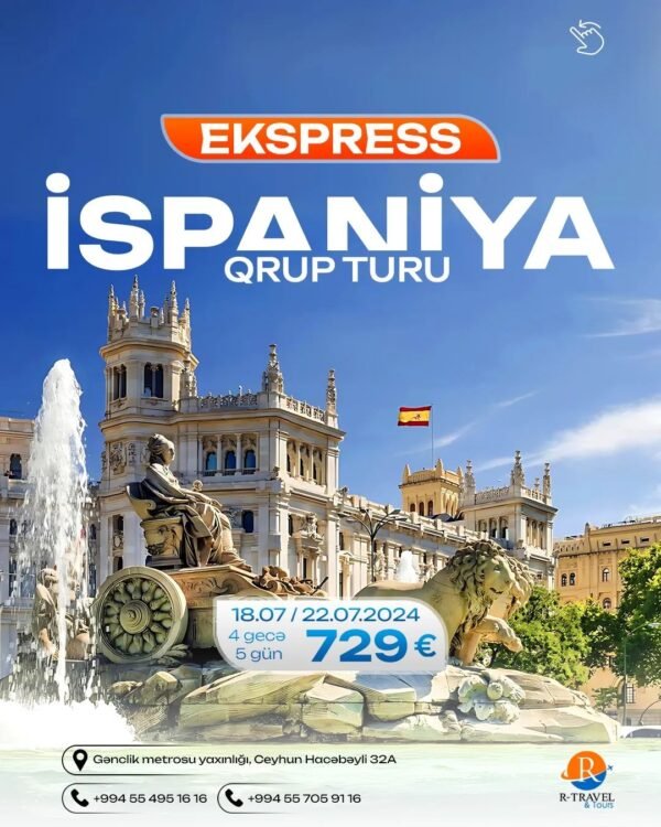 EKSPRESS İSPANİYA qrup turu