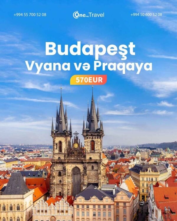 Budapeşt, Vyana və Praqaya maraqlı tur