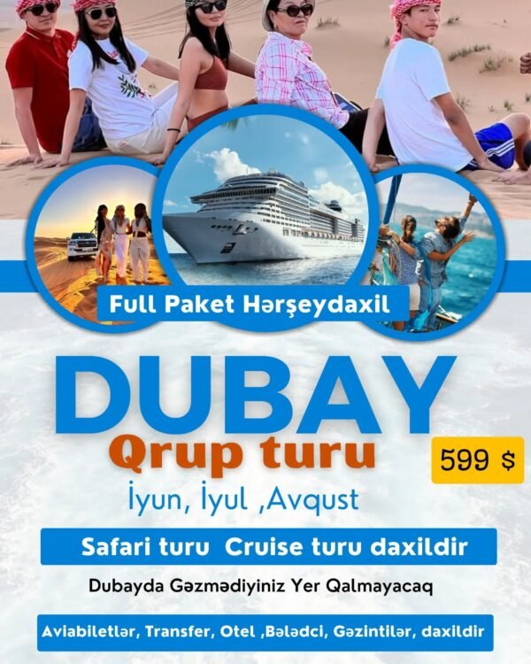 Hərşeydaxil vip Dubay-Abudabi qrup turları