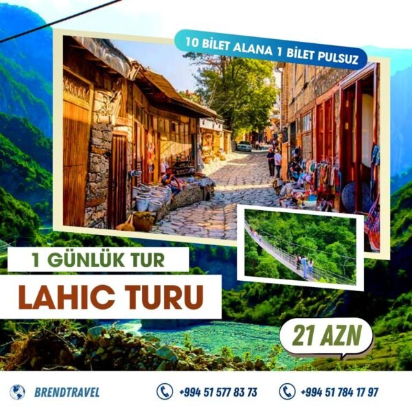 İsmayıllı lahic - Asma körpü turu